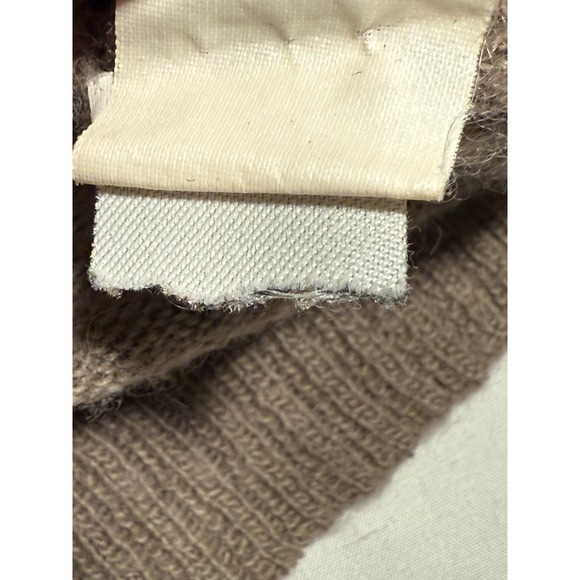 J.Crew Merino Wool Alpaca Blend Cardigan Size L Brown Shawl Collared Women Cozy - Picture 3 of 9